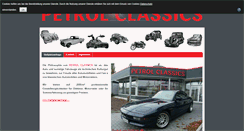Desktop Screenshot of petrol-classics.com